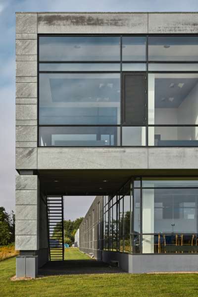 Unermüdliche Fassadenverkleidung mit DS Format, Langelandsvej 6, 8940 Randers